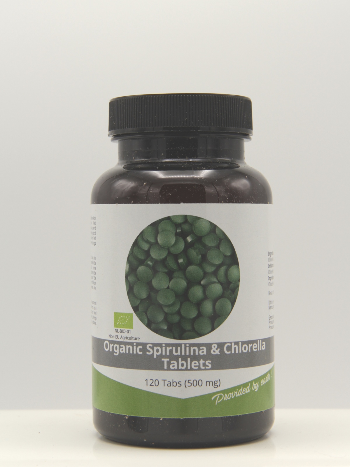 Chlorella/Spirulina combinatie tabletten 120 stuks bio