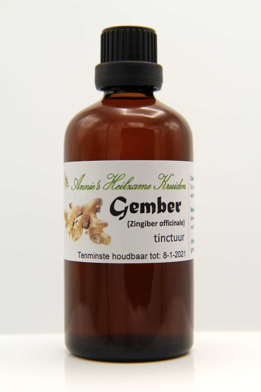 Gember-tinctuur 100ml