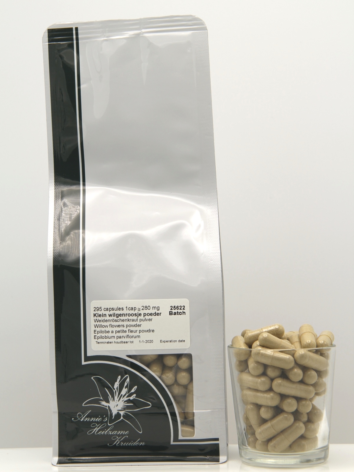 Klein wilgenroosje capsules 295 stuks