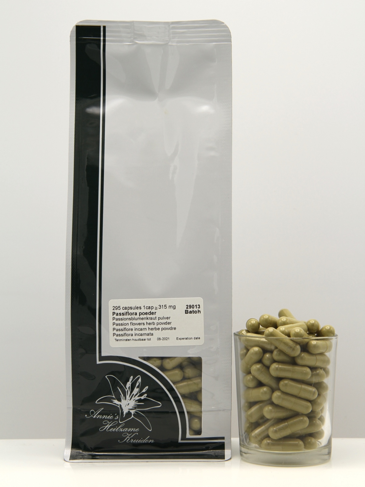 Passiebloem / Passiflora capsules 295 stuks