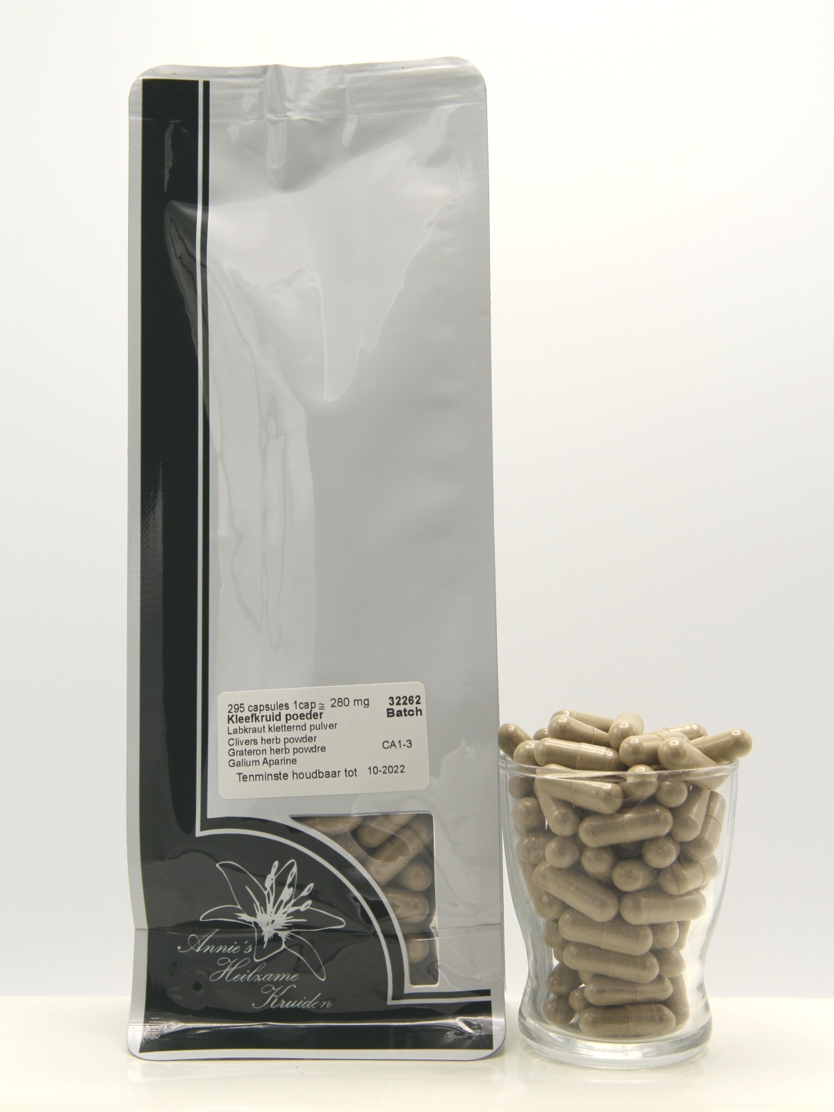Kleefkruid capsules 295 stuks